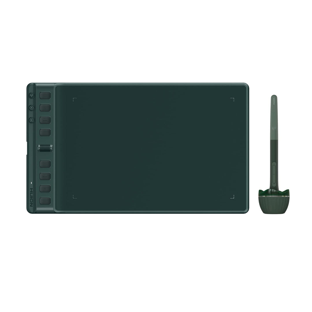 HUION Inspiroy 2 Medium Zeichen-Tablet mit Scrollrad, 8 individuellen Tasten, batteriebetriebenem Ei