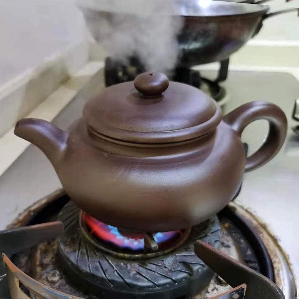 Yxhupot Teekanne, 450 ml, chinesischer Zisha-Ton, für Tee, Kaffee, Archaize Fanggu (L)
