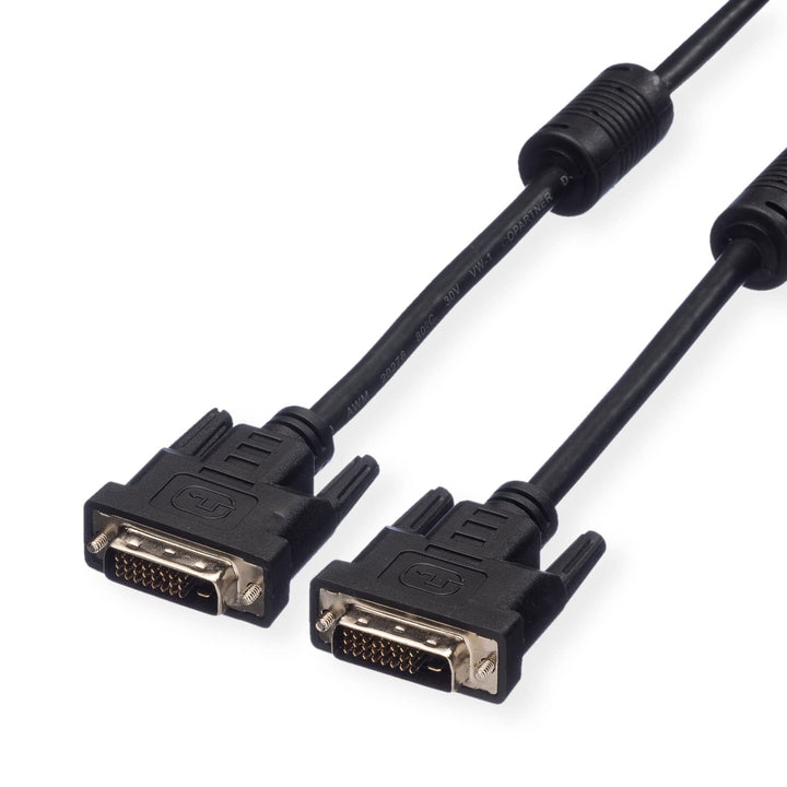 VALUE Monitorkabel DVI, DVI ST-ST, (24+1) dual link, 10 m 10m, 10m