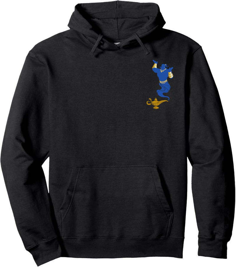 Disney Aladdin Genie Coming Out Of Lamp Pocket Pullover Hoodie