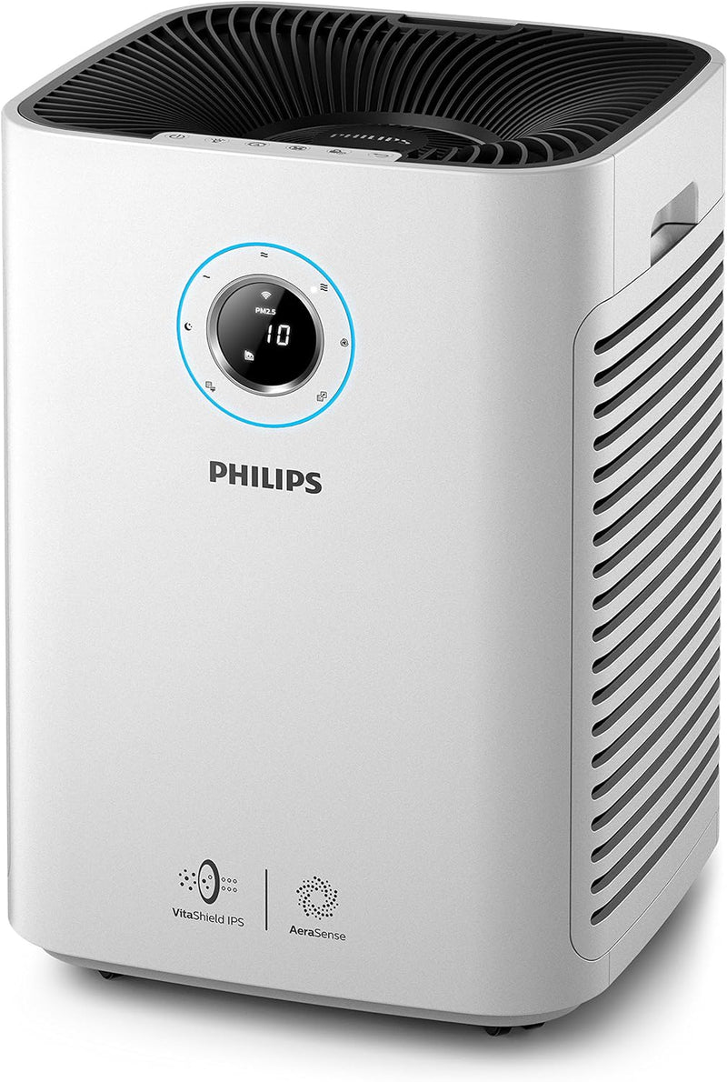 Philips Luftreiniger Connected AC5659/10 (für Allergiker, bis zu 130m², CADR 500m³/h, AeraSense Sens