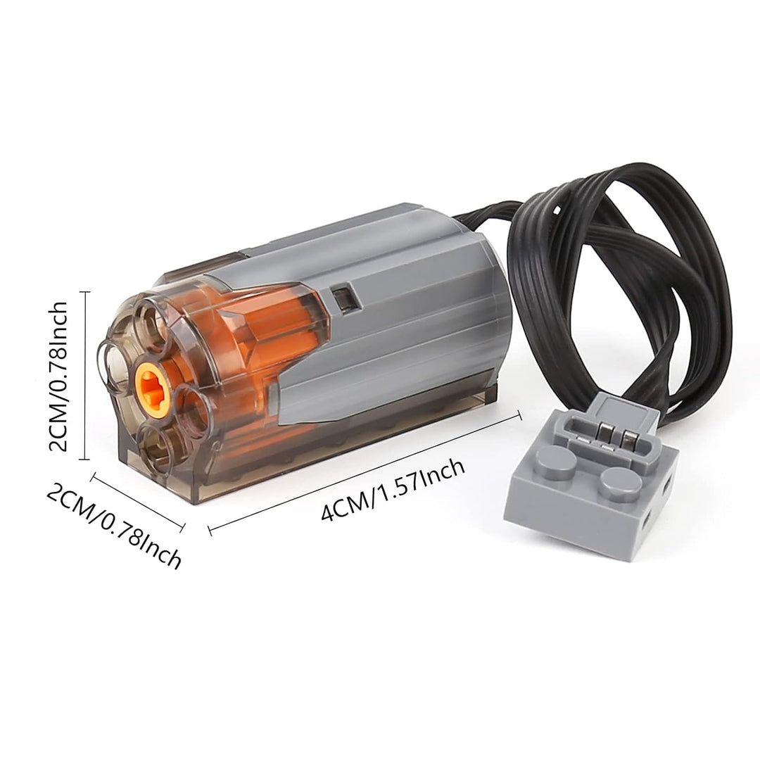 Mould King M0004 M-Motor, Elektrisch Spielzeug Motor, Power-Funktion Zubehör kompatibel mit Technik