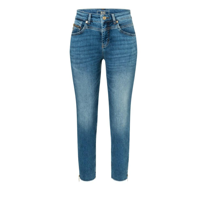 Mac Damen Jeans Rich Slim Slim Fit, 34W / 26L D415 Authentic Indigo Used