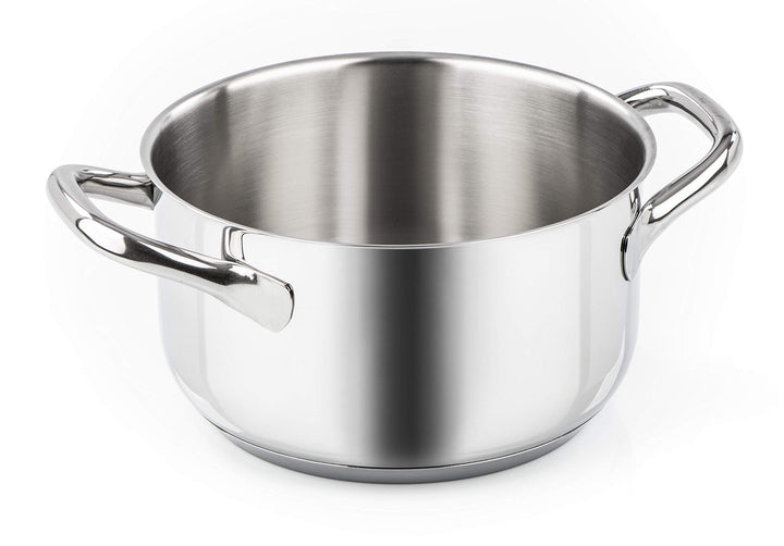 Barazzoni Chef Line Stielkasserolle Zwei Griffen cm 20 Stahl, cm 20