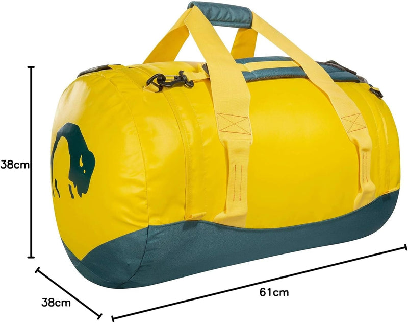 Tatonka Barrel M Reisetasche - 65 Liter - wasserfeste Tasche aus LKW-Plane mit Rucksackfunktion und