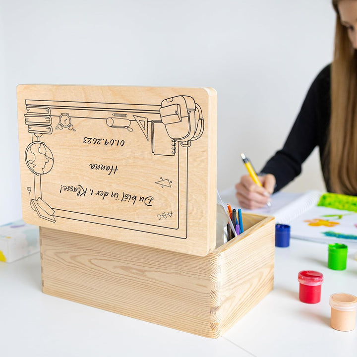 Creative Deco Personalisiert Einschulung Geschenk | Junge/Mädchen Schulanfang Geschenke | Einschulun