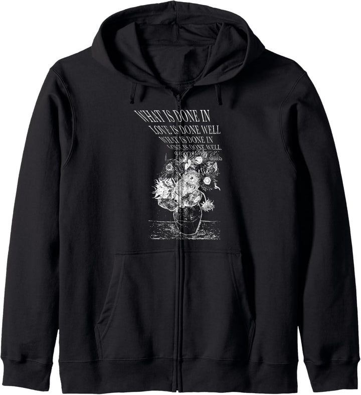 Trendy Modern Art Twist Kapuzenjacke