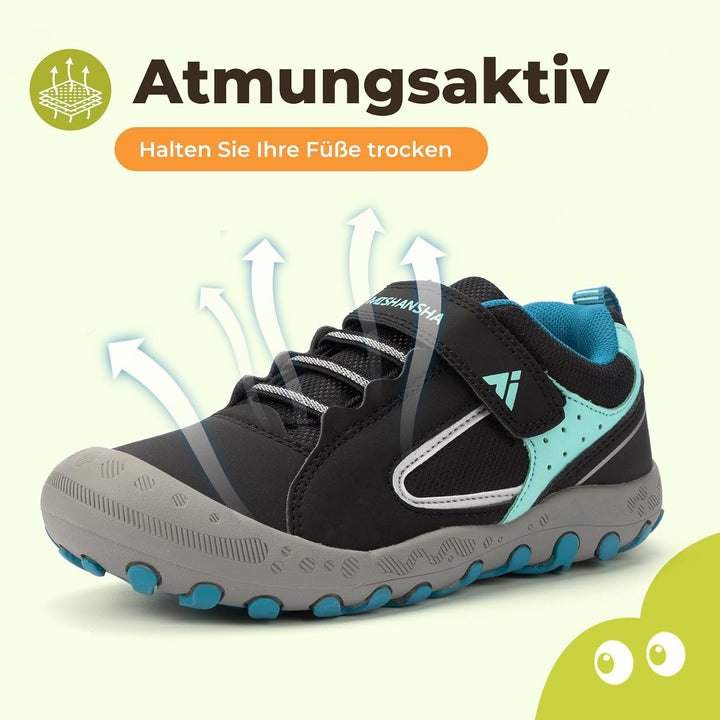 Mishansha Unisex-Kinder Turnschuhe Trekkingschuhe Mädchen Wanderschuhe Outdoor Sportschuhe 24-38 27