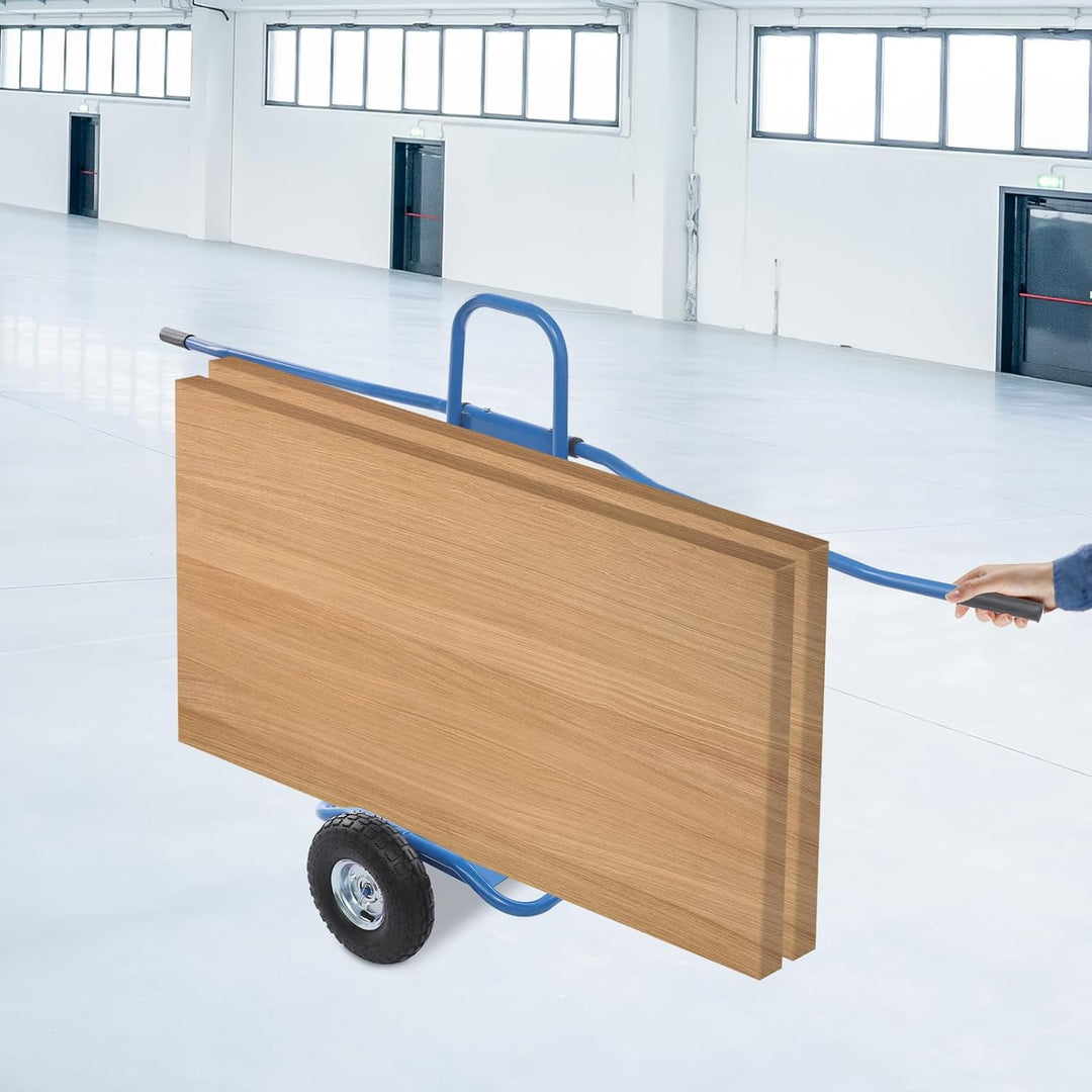 Platten-Transportwagen Bis 220 kg, Plattenwagen zum Transportieren Grosser Platten, Schwerlast Platt