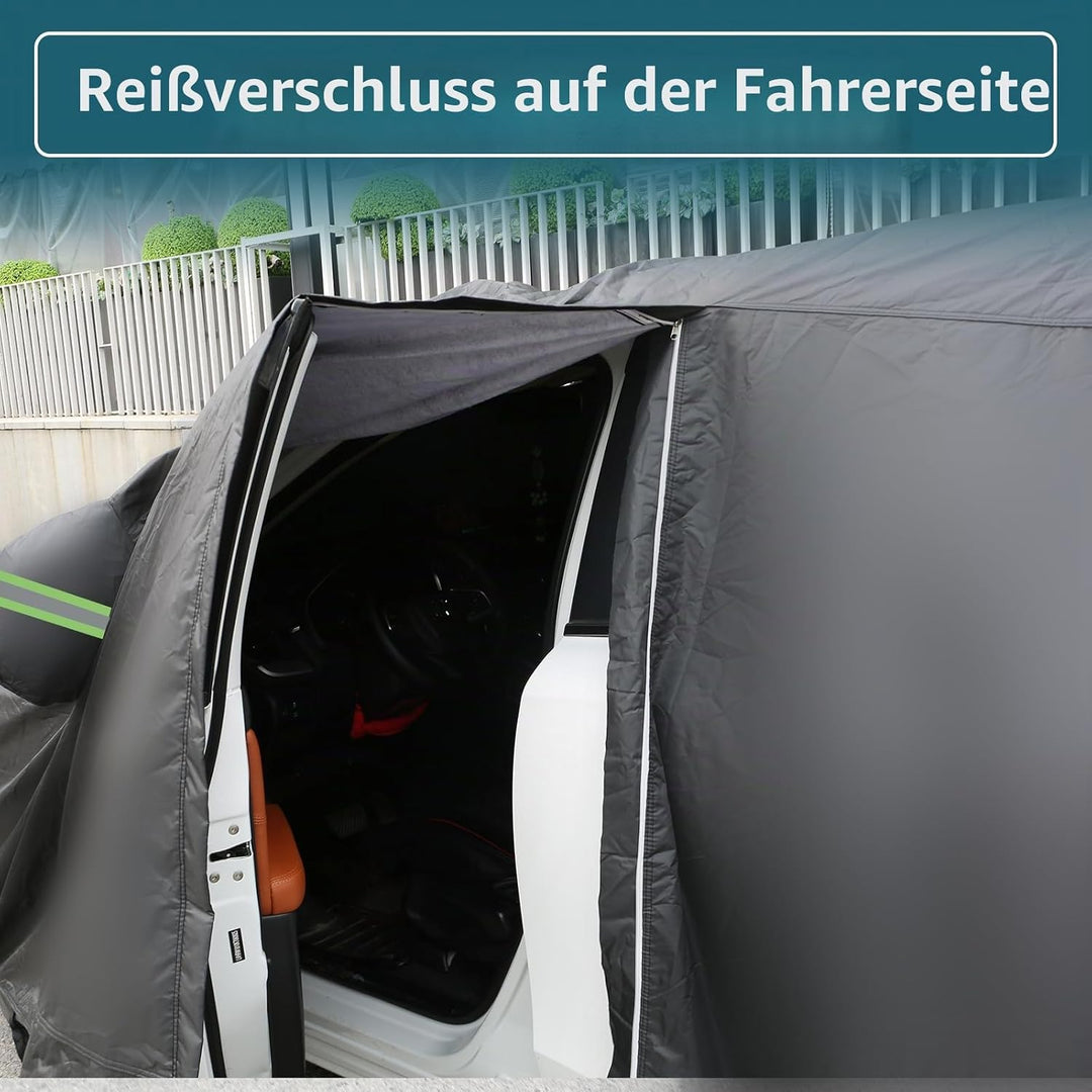 Autoabdeckung für VW T4 1995-2004, 210D Wasserdicht, Allwetter Winddicht Schneefest UV-Schutz Outdoo