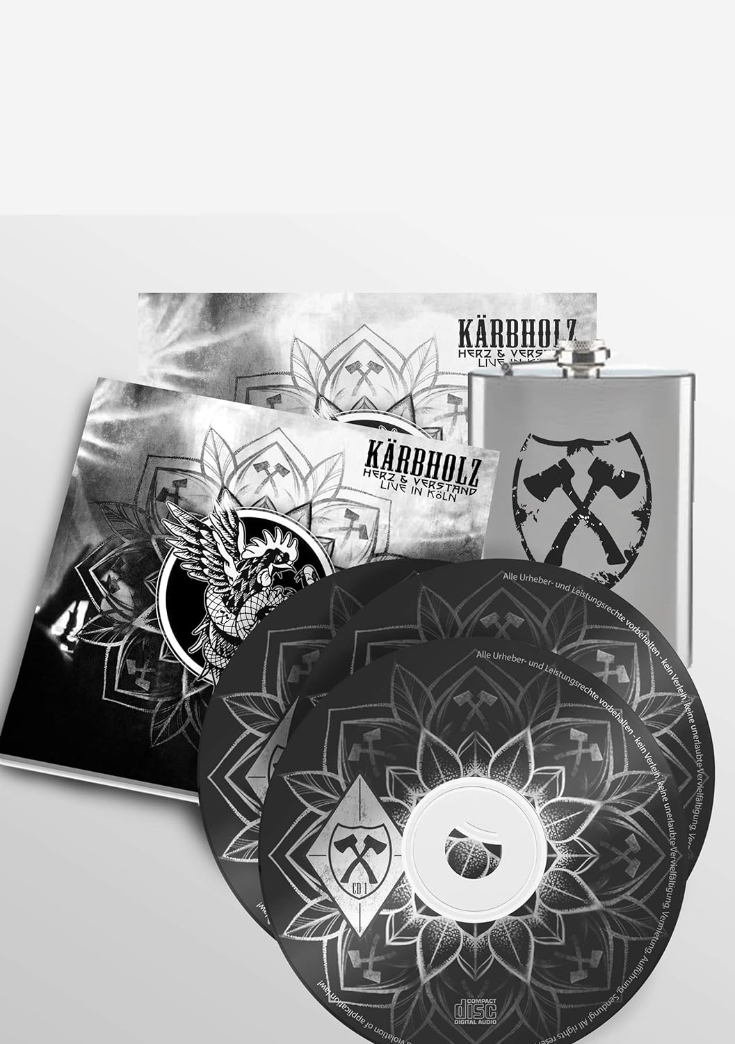Herz & Verstand Live in Köln (Ltd.Fanbox/2CD+DVD), Audio-CD