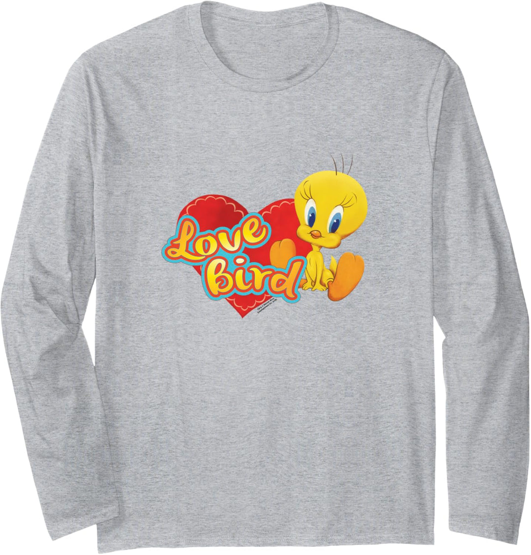 Looney Tunes Tweety Love Bird Valentine's Day Langarmshirt