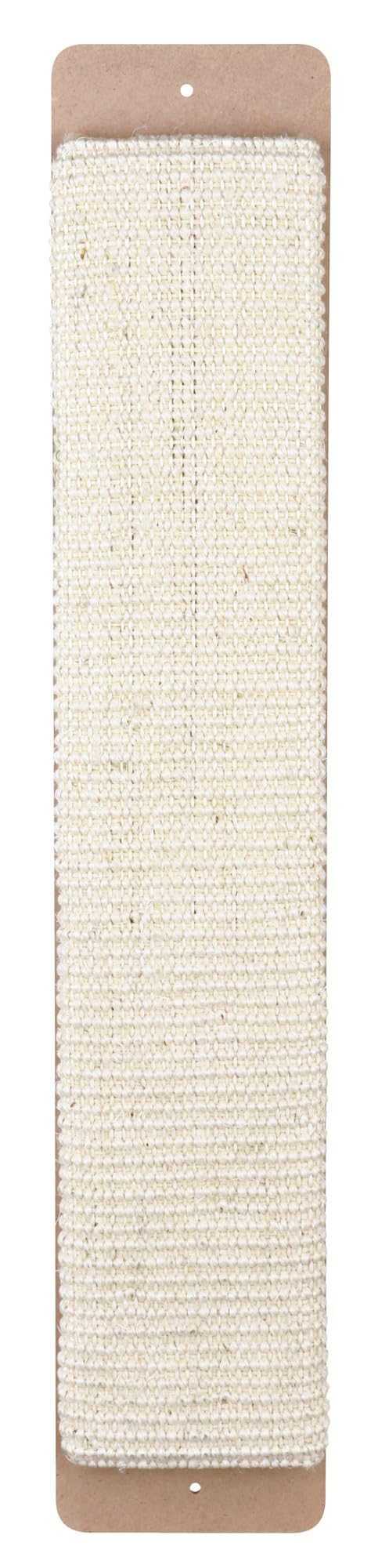 TRIXIE Sisal Kratzbrett für Katzen - zum Aufhängen - mit Katzenminze - 11 × 56 cm - beige- 43181 nat