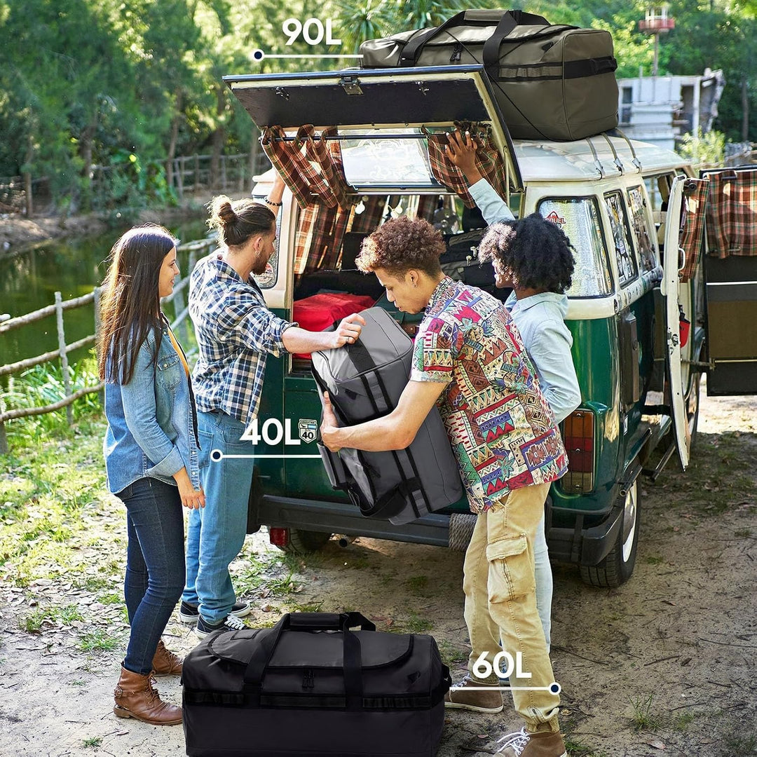 Haimont Reisetasche Sporttasche mit robusten Reisetaschen für Männer und Frauen, Camping mit umwande