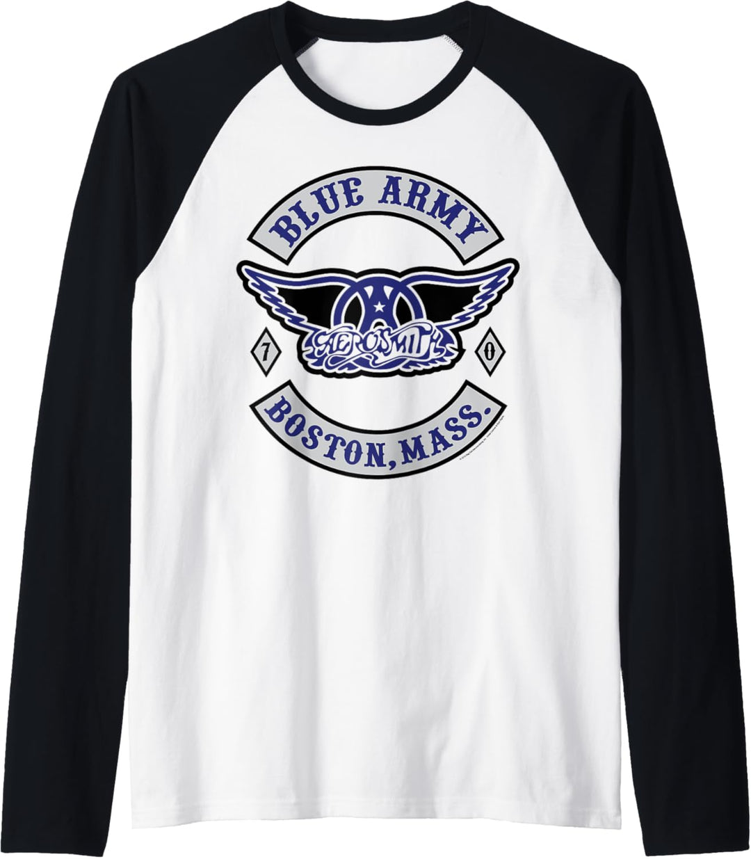 Aerosmith - Blaue Armee Raglan