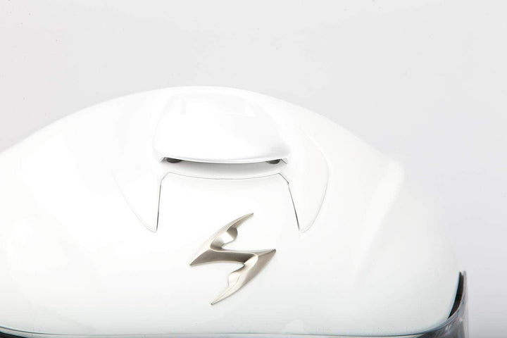 Scorpion Motorradhelm aus Ultra-TCT, 59-60, weiss L durchsichtig, L durchsichtig