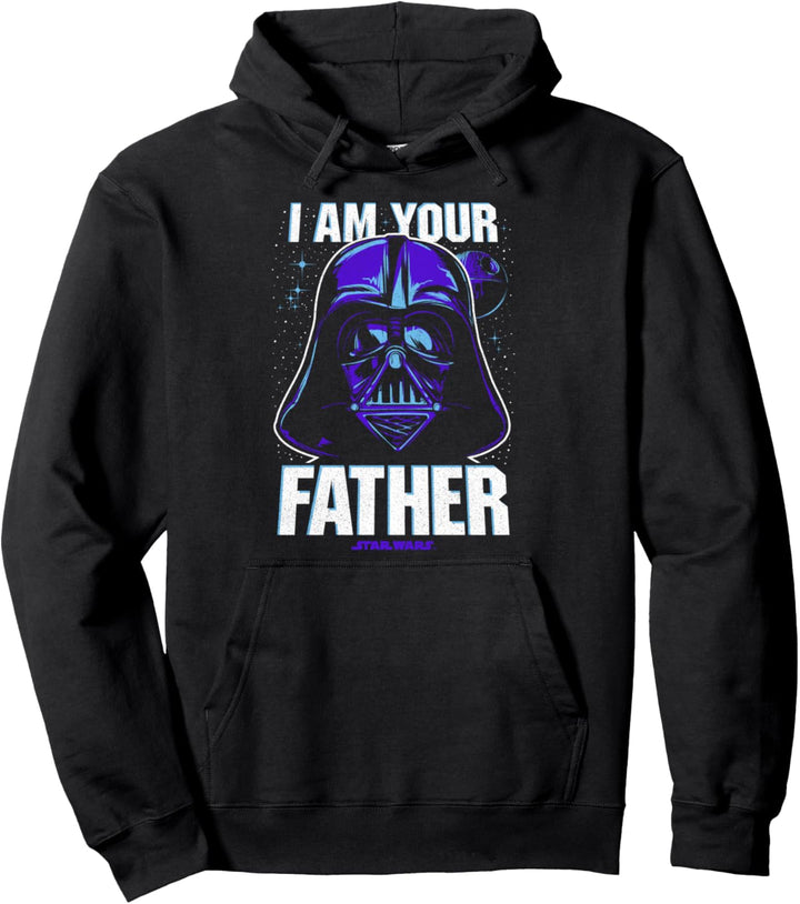 Star Wars Darth Vader I Am Your Father Purple Hue Pullover Hoodie