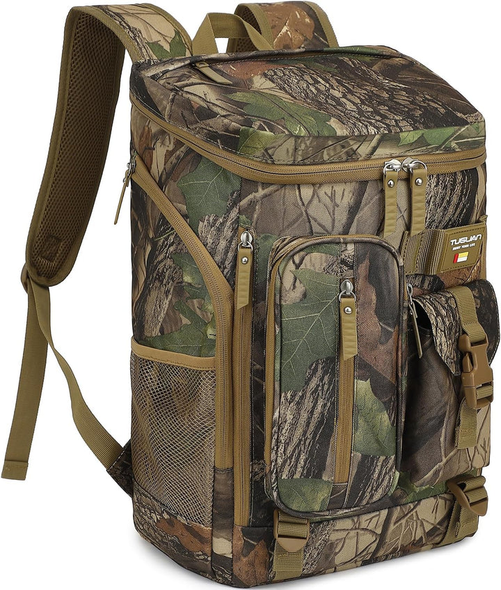 TUGUAN Kühlrucksack 30L Gross Kühltasche Picknickrucksack Isolierte Thermo Rucksack für Camping, Wan