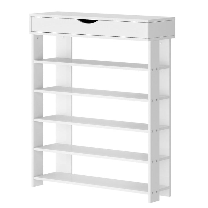 sogesfurniture Holz Schuhregal 5 Ebenen Schuhschrank Schuhablage Standregal Schuhständer für 20 Paar