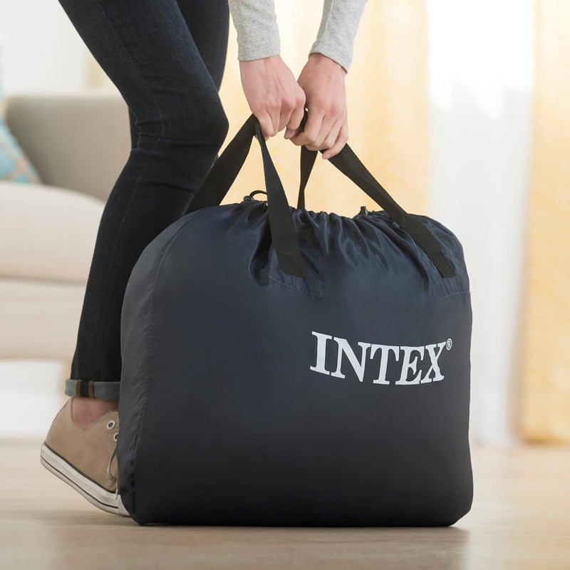 Intex 64428NP Luftbett Ultra Plush Bed Queen 230 V, Beige, 203 x 152 x 46 cm 203 x 152 x 46 cm