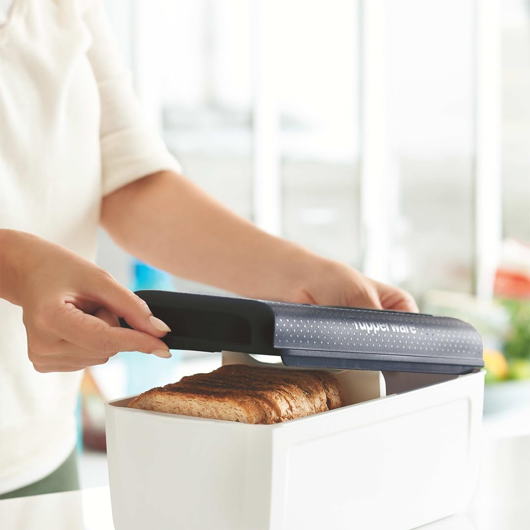 Tupperware BreadSmart - Brotkasten inkl. praktischem Box-Trenner - BPA-Frei - Backwaren bleiben läng