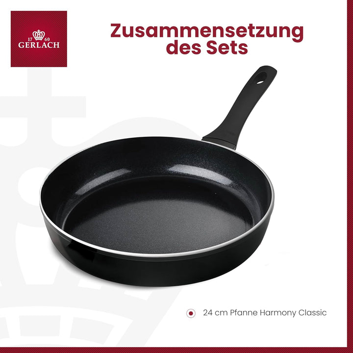 Gerlach Harmony Classic Pfanne Keramik Beschichtet Bratpfanne Keramikpfanne Bratpfannen Induktionsge