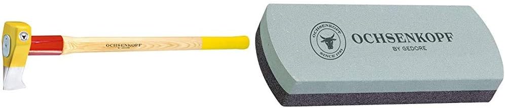 Ochsenkopf Profi-Spalthammer Big Ox, Mit Rotband-Plus Stielbefestigung, Langlebiger Stiel aus Hickor