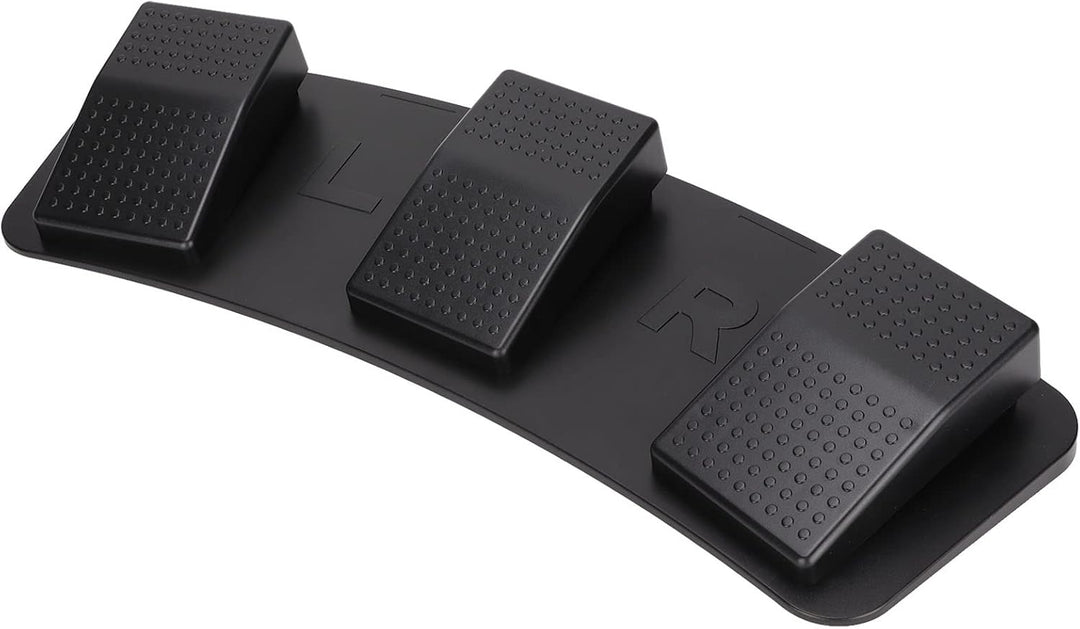 ASHATA USB-Fusspedal, USB-Dreifach-Fussschalterpedal, Multifunktionales, Ergonomisches Dreifach-Fuss