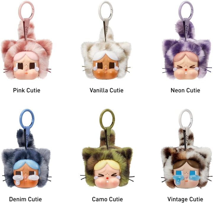POP MART Crybaby Wild but Cutie Series - Vinyl Plush Pendant Anime Actionfiguren Sammelfiguren Samml