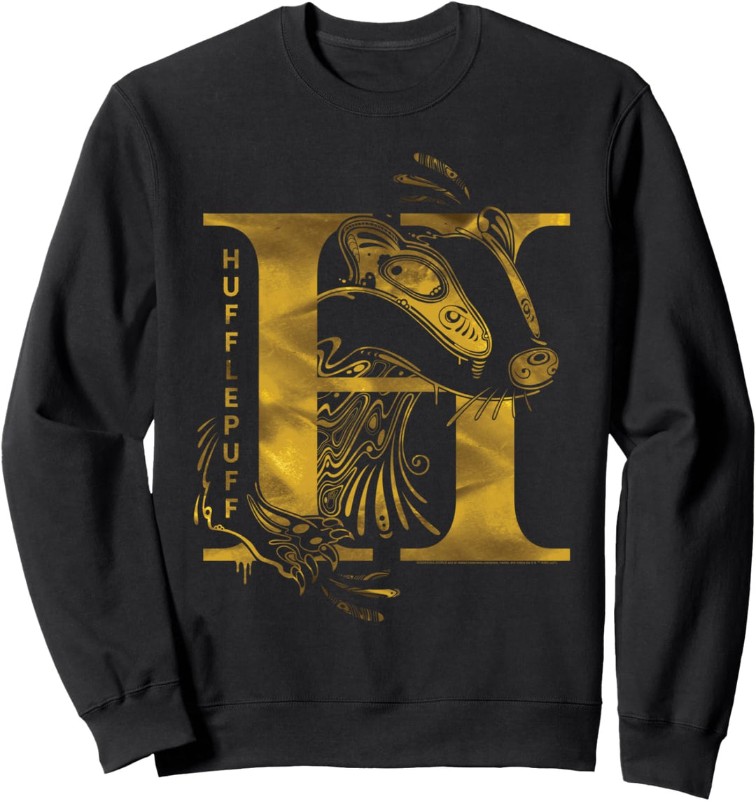 Harry Potter Hufflepuff Badger Sweatshirt