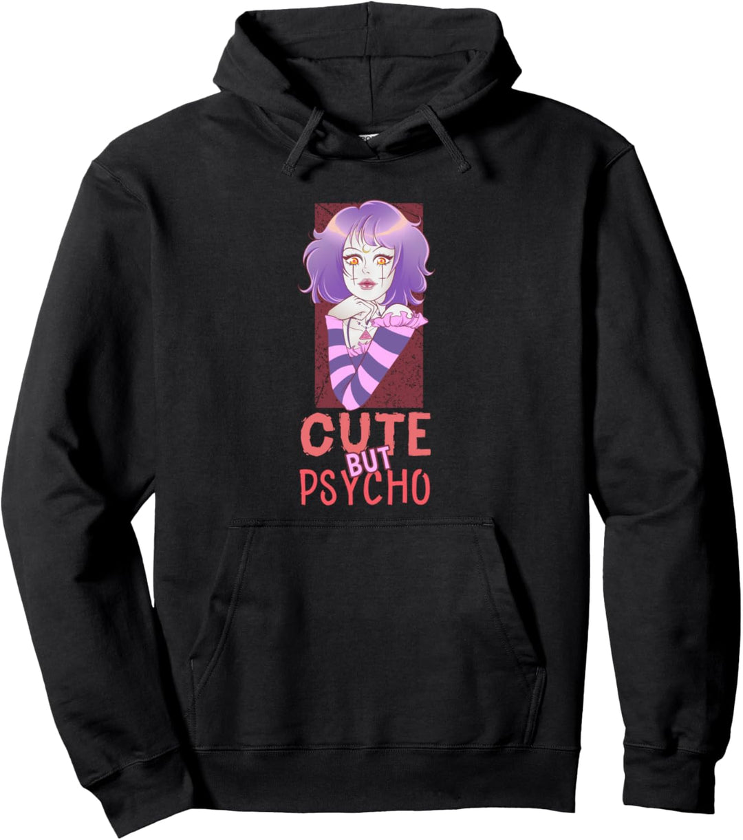 Kawaii Pastell Goth Niedlich aber Psycho Pullover Hoodie