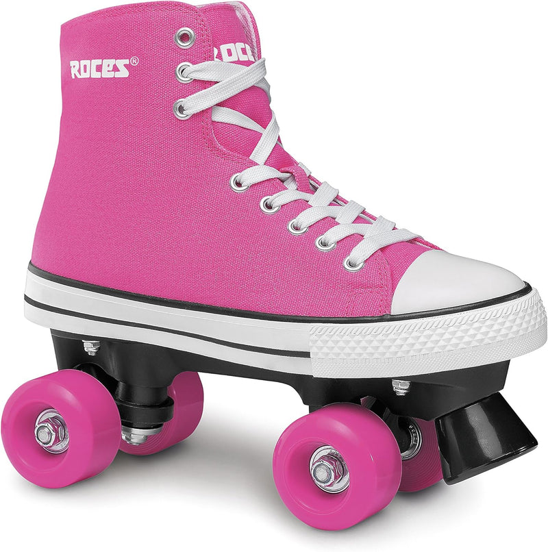 Roces Kinder Chuck Classic Roller Rollerskates/Rollschuhe Street 36 deep pink, 36 deep pink