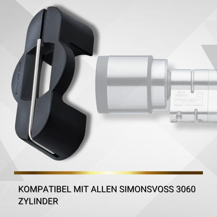 SimonsVoss Montage- und Batterieschlüssel Z5.TOOL für Digital Cylinder AX – inkl. 1,5 mm Inbusschlüs