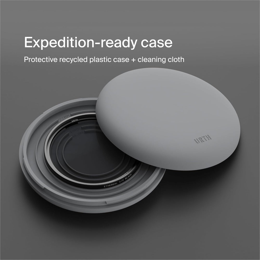 Urth 43mm Ethereal Black Mist ½ Diffusions-Objektivfilter (Plus+) - Kinoeffekt, 20-fache Nanobeschic