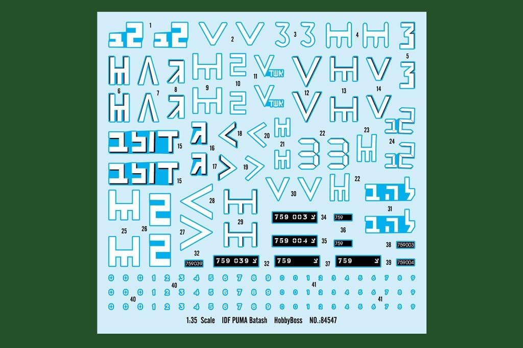 Hobby Boss 084547 1/35 Puma Batash Modellbau