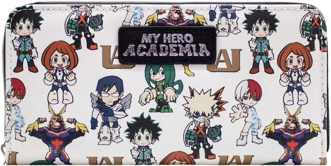 My Hero Academia Klasse 1-A Held Gruppe Portemonnaie Geldbörse Weiss