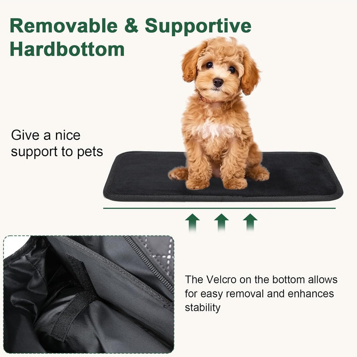 pecute Hundetasche für Kleine Hunde 5kg, Tragetasche Hund Hundetragetasche Leichte, Faltbare Hundetr