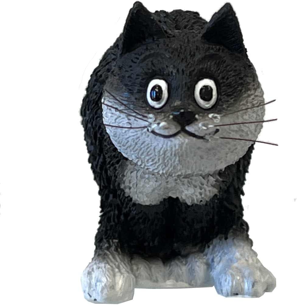 Parastone Dekofigur Les Chats d' Albert Dubout Katze Surprise! Karikatur, ca. 6 cm