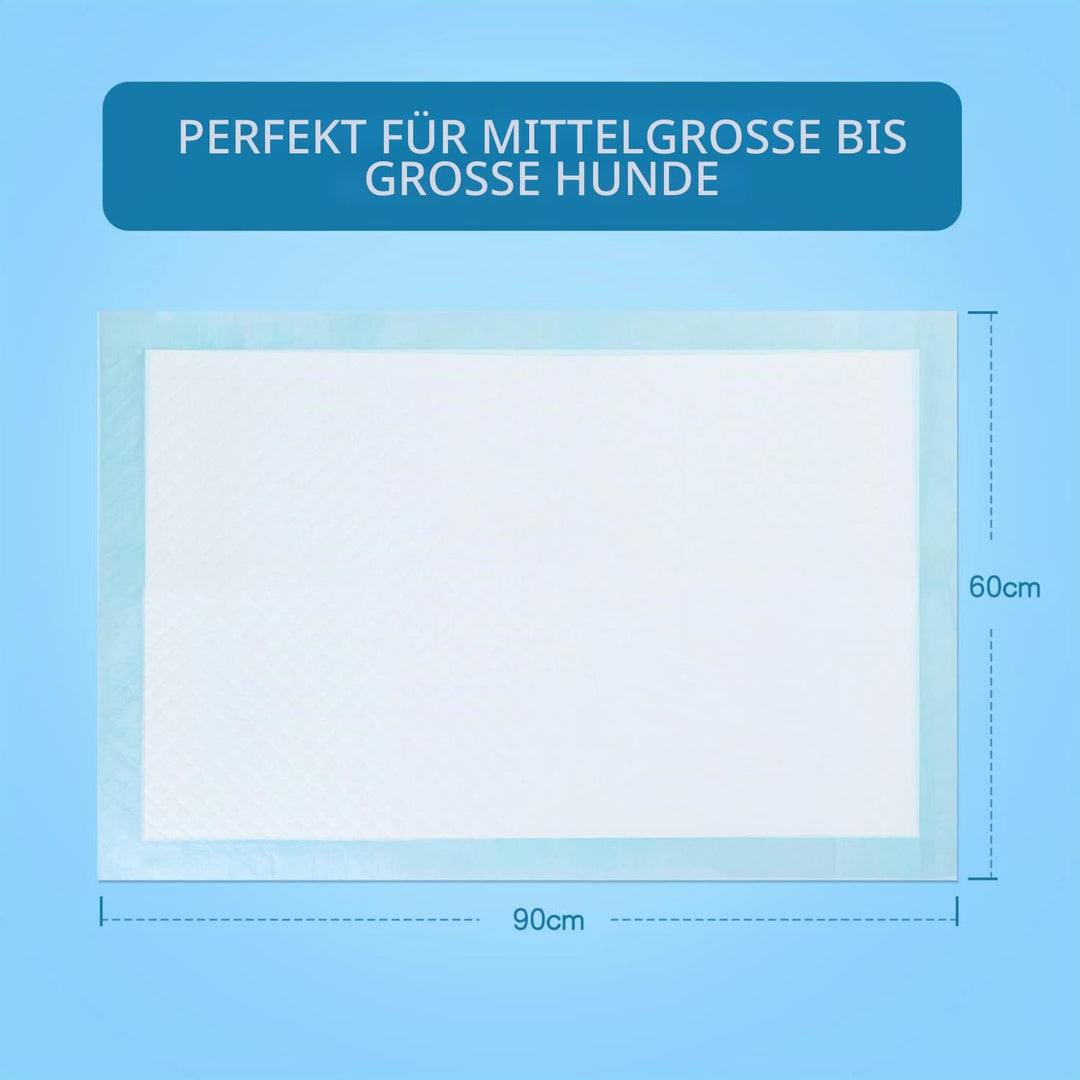 Nobleza -50 x Ultra saugfähige Hunde Trainingsunterlagen Welpenunterlage Welpen Toilettenmatte, 60 *