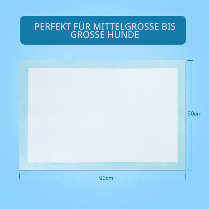Nobleza -50 x Ultra saugfähige Hunde Trainingsunterlagen Welpenunterlage Welpen Toilettenmatte, 60 *