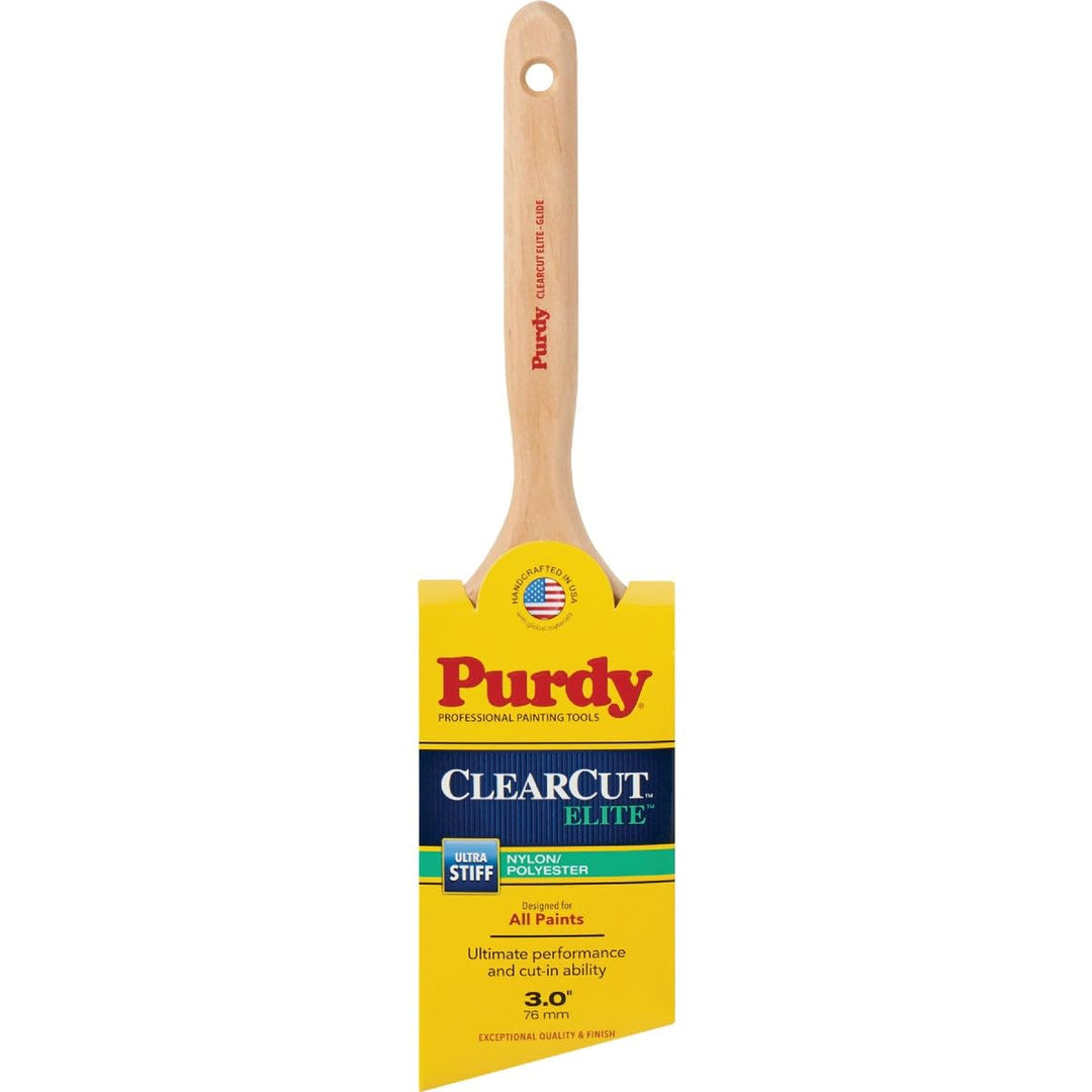 Purdy 144152830 Clearcut Elite Glide Trimmbürste, Mehrfarbig, One Size One Size Flacher Rand Jedes,