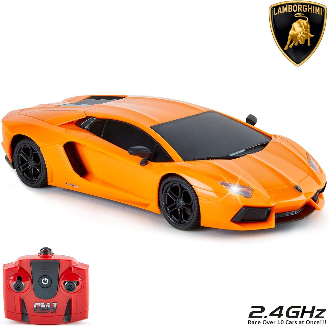 CMJ RC CARS Lamborghini Aventador LP700-4 Offiziell Lizenziertes ferngesteuertes Auto im Massstab 1: