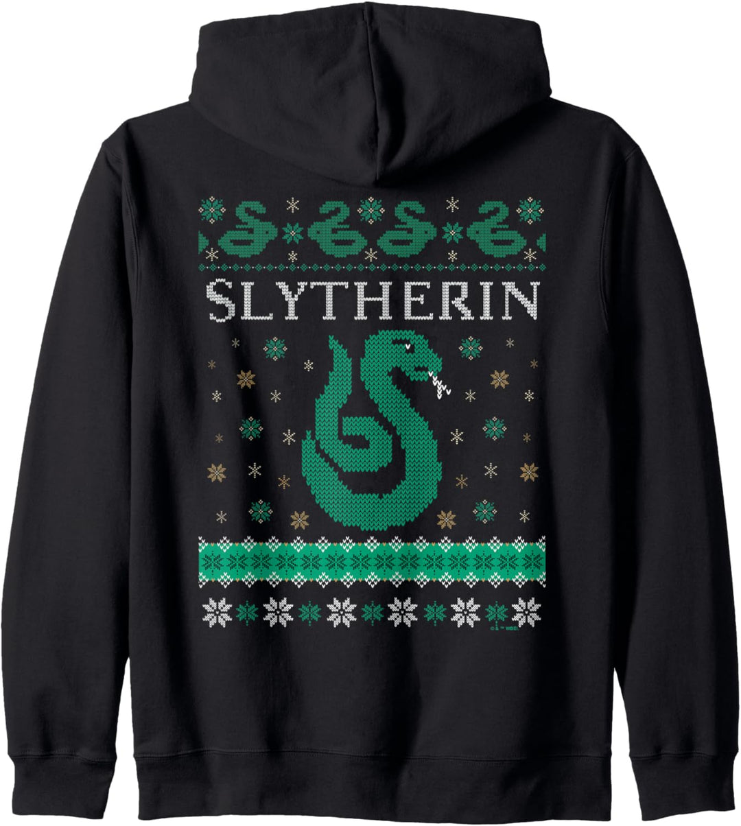 Harry Potter Slytherin Ugly Christmas Kapuzenjacke