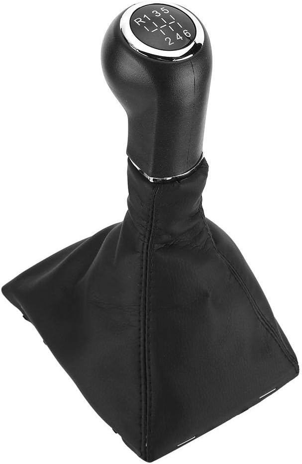 Schaltknauf,6 Gang Auto Schaltknauf Manschette Fit für Opel Astra Corsa D Zafira B 05-10