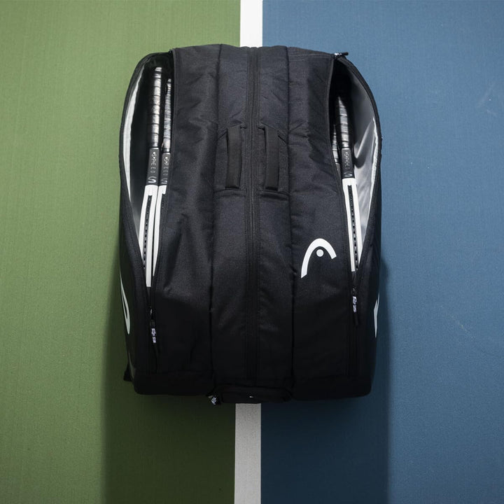 HEAD Tour Racquet Bag XL Black/White, Black/White