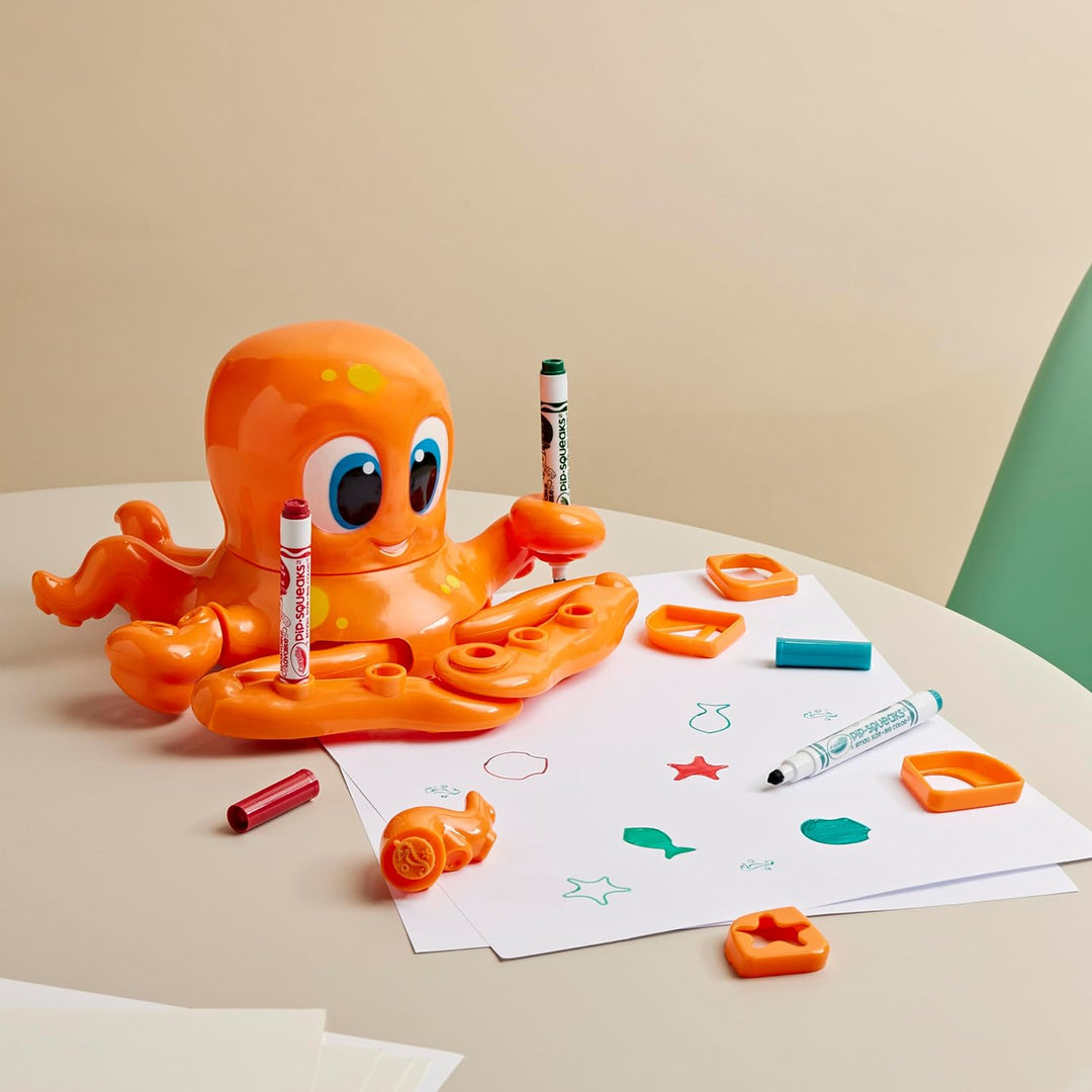 Crayola Oscar Oktopus Spielzeug, Kinderspielzeug Spiral Designer, Elektrischer Spirograph Kinder, Un