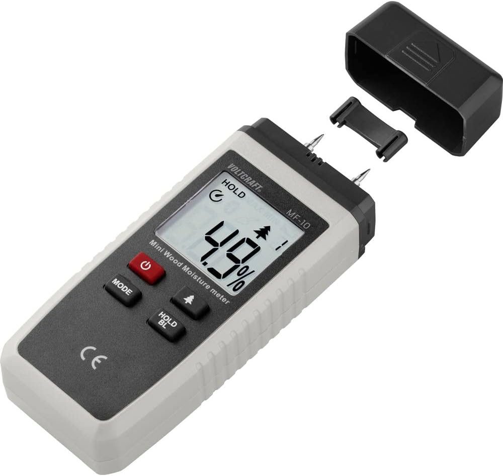 VOLTCRAFT MF-10 Materialfeuchtemessgerät Messbereich Holzfeuchtigkeit (Bereich) 2 bis 40%