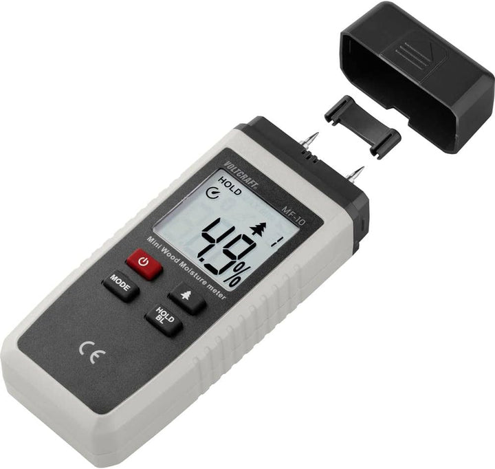 VOLTCRAFT MF-10 Materialfeuchtemessgerät Messbereich Holzfeuchtigkeit (Bereich) 2 bis 40%