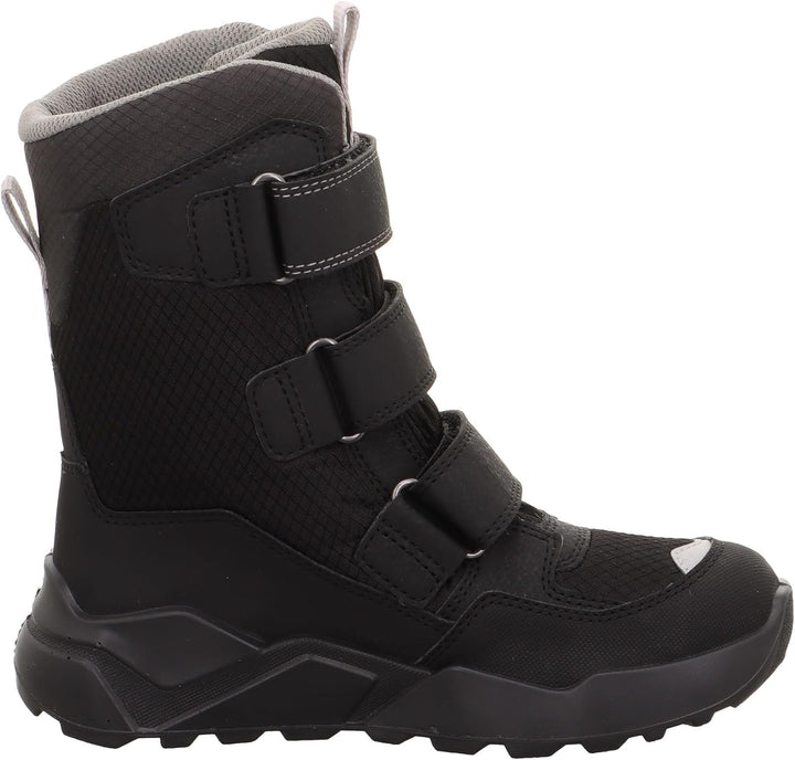 Superfit Jungen Rocket Warm Gefütterte Gore-tex Schneestiefel, Schwarz Grau 0000, 37 EU
