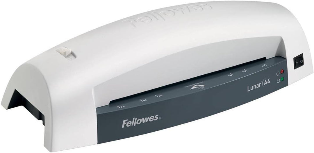 Fellowes A4 Laminiergerät Lunar, für Einsteiger, laminiert 80 bis 125 Mikron Laminierfolien bis A4 F
